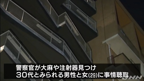 大阪市浪速区恵美須西の民泊施設「MONTANA FLAT YEBISU」で事情聴取を受けていた男がベランダから逃走 7階から転落し死亡