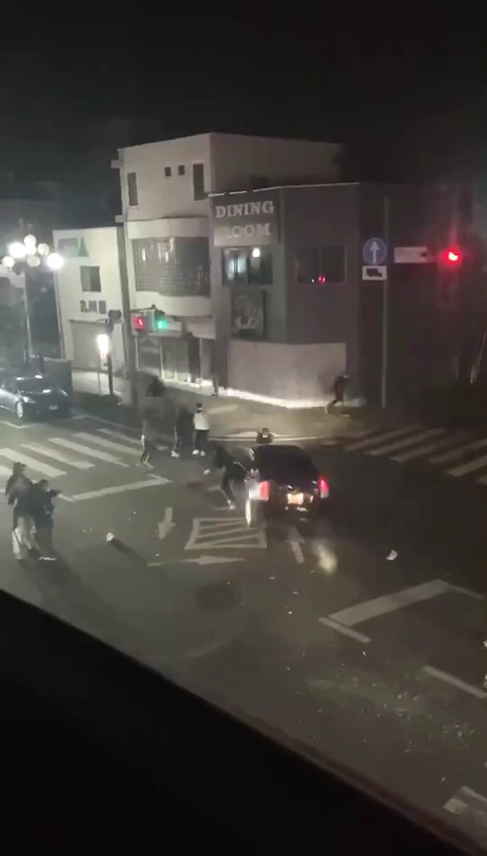 伊勢崎市の銃撃事件の動画