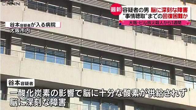 谷本盛雄が入院してるのは「大阪赤十字病院」か