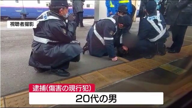 東北新幹線はやぶさ102号車内で20代の男が暴れ福島駅で取り押さえられる Twitterに現地の様子