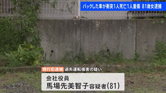 馬場先美智子を過失運転傷害で逮捕 ひたちなか市勝田泉町の駐車場でバックで入る際に2人をはね1人死亡