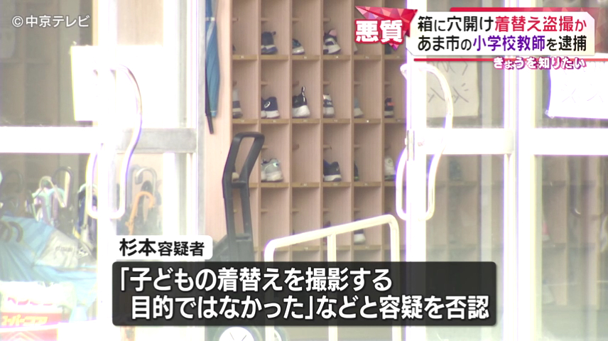 杉本有司「着替えを撮影する目的ではなかった」