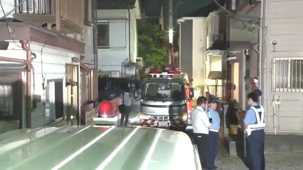 車が発見された現場は三郷市新和4丁目の解体工事の会社の寮