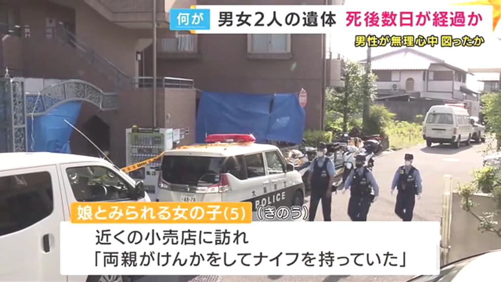 5歳女児「両親がケンカしてナイフ持ってた」
