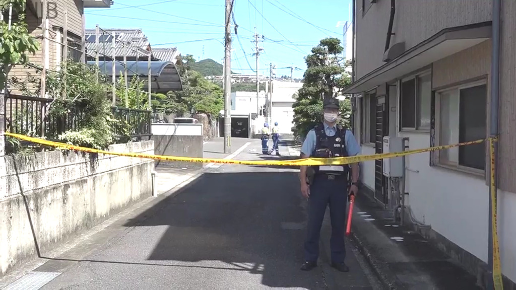 長崎市かき道1丁目の私道