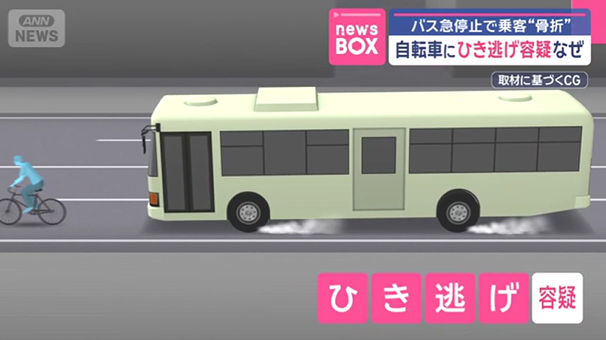 警察はひき逃げ事件として捜査