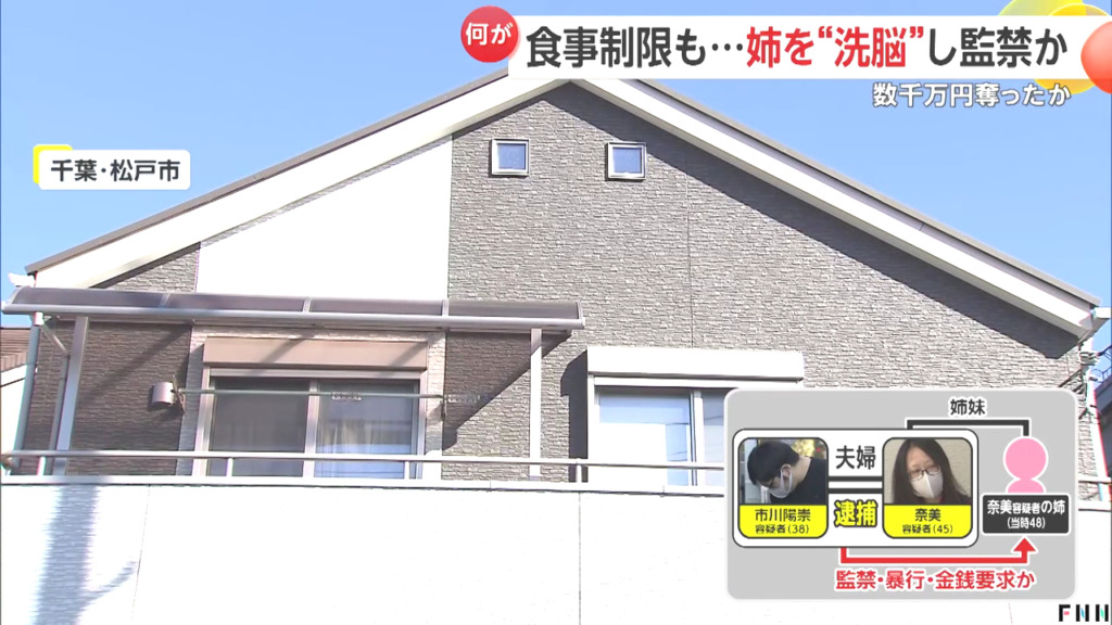 現場は松戸市横須賀1丁目の市川陽崇の自宅