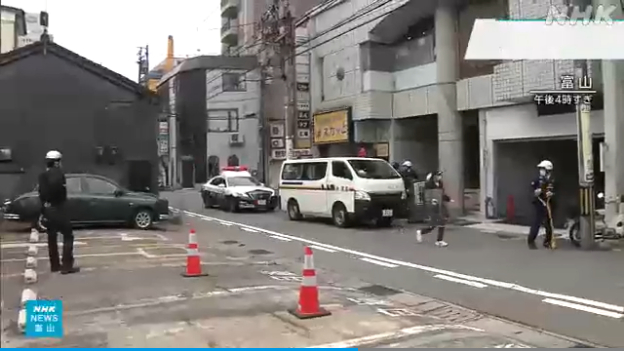 現場は富山市桜町の飲食店