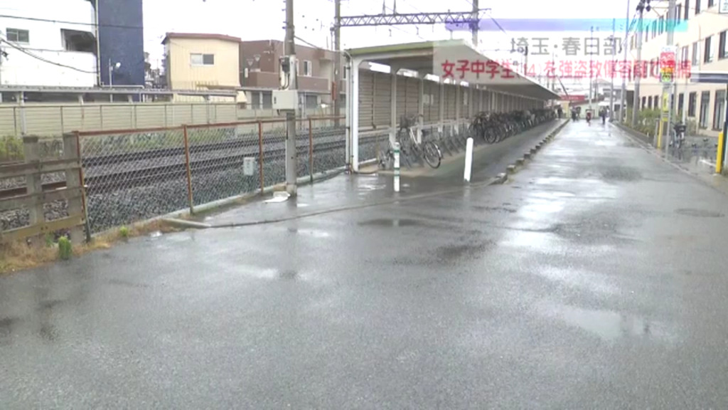 現場は春日部市一ノ割の路上