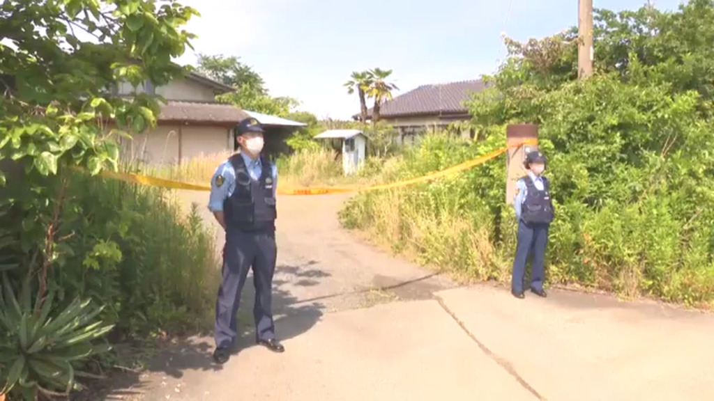 現場は水戸市内原町の坂田武男の自宅