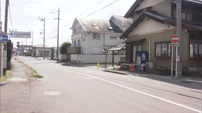 現場は美濃加茂市古井町下古井の市道